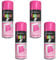 PNJB Perfect Pink All-Purpose Aerosol Spray Gloss, Multipurpose, Interior/Exterior, Gloss Finish, Quick Drying, Indoor and Outdoor,250ml, (4PCS)