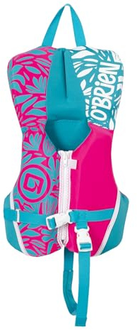 O'Brien Infant Neoprene US Coast Guard Approved Life Jacket for Lakes, Pools, Boating, Paddle & Swimming