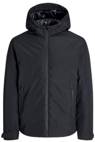 JACK & JONES Herren Jjebrandon Transitional Jacket Noos, Black, x_s