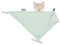 Nattou Großes Schnuffeltuch aus Polyester, Fuchs, Wegbegleiter ab der Geburt, Ca. 62 cm, Flo, Oli & Ernest, Flo Mintgrün