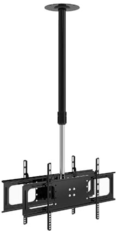Deckenhalter TV-Halterung - Tv Deckenhalterung Elektrisch, Passend Für 32-70-Zoll-Fernseher, TV-Halterung, Drehbarer Doppelseitiger TV-Ständer, Nach Oben Und Unten Höhenverstellbare TV-Halterung
