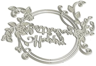 Metall-Stanzform Happy Birthday, Würfel, Scrapbooking, Schablone, Foto-Tagebuch, dekorative Girlande, Stanzform, Happy Birthday, Metallstanzform