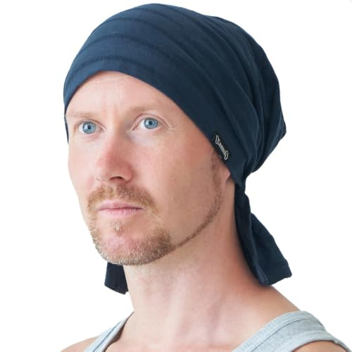 CHARM Baumwolle Kopftuch, Herren Bandana Piraten Kostüm | Kopf Tuch Frau, Damen Chemo Turban Kappe, Mütze Sommer, Mittelalter Kopfbedeckung als Sonnenschutz