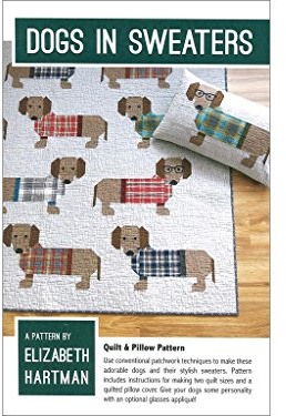 Elizabeth Hartman Ptrn Dogs in Sweaters Pattern