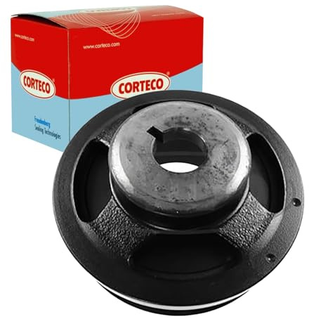 Corteco 49367379 Riemenscheibe, Kurbelwelle | 49367379 Kompatibel mit Lacetti (J200),Nubira Kombi,nubira Stufenheck