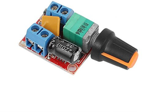 ARCELI Regolatore di Controllo della velocità del Motore CC 3V-35V 5A Regolatore di Corrente Continua CC-PWM 3V 6V 12 V 24 V 35 V Regolatore di Tensione variabile Regolatore