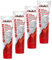 Holts 4X Auspuffanlage Montagepaste Firegum Tube Autopflege Rohrverbindung Gasdicht Hitzebeständig 150 G 204204
