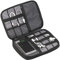 Xcase HOGAR Y COCINA - Bolsillo para cables: Organizador de electrónica y cables, Compartimento para tablet PC de hasta 9,7 (24,6 cm) (eléctrico Organizador bolso, electrónica bolso, extensión)
