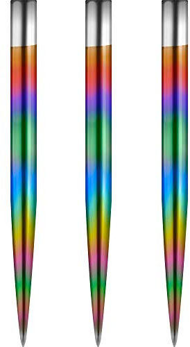 MISSION Glide Dartpoints Rainbow Smooth 30 mm