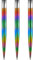 MISSION Glide Dartpoints Rainbow Smooth 30 mm