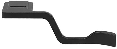 Haoge THB-XT4B Metall Blitzschuh Daumen Griff Daumengriff Handgriff für Fujifilm Fuji X-T1 X-T2 X-T3 X-T4 XT1 XT2 XT3 XT4 Kamera Schwarz