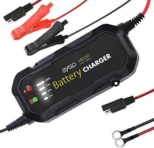 Motorrad Batterie Ladegerät BC2 Vollautomatisch 1.500mA