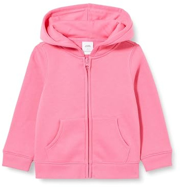 Amazon Essentials Bambine e Ragazze Felpe con Cappuccio Foderate in Pile con Cerniera