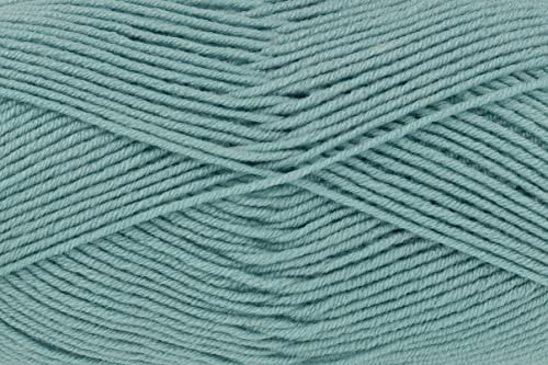 King Cole Cherished DK Yarn - 100g Ball - 100% Anti-Pilling Acrylic Double Knitting Wool - Super Soft Yarn for Baby Garments, Blankets, and Clothes (3506 Turquoise)