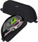 Gloppie Federmäppchen Federtaschen Teenager Mädchen Mäppchen Etui Stifte Taschen Beutelhalter Schreibwaren Schreibtisch-Organizer mit Reißverschluss für Schul- und Büromaterial, Schwarz