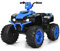 DREAMADE 12V Elektroquad für Kinder, Kinderquad mit LED-Lichte & Musik & Hupe & USB & Langsamer Start, Elektromotorrad, Elektrofahrzeug für Kinder 3-7 Jahre, bis 35kg belastbar (Blau)