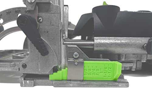 Imperial Dickenmessgerät für Festool Domino DF 500 - Zoll für Hartholz & Sperrholz - 7 verschiedene Tiefeneinstellungen