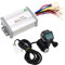 RiToEasysports 24V 800W Gebürsteter Controller, Elektrofahrrad-Controller-Daumen-Gasgriff-Kit Fahrt