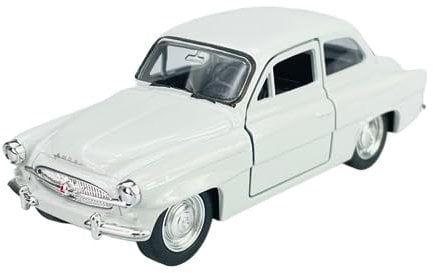 Welly 1959 Skoda Octavia Weiss 1/34-1/39 Metal Modell Auto Die Cast Neu im Kasten
