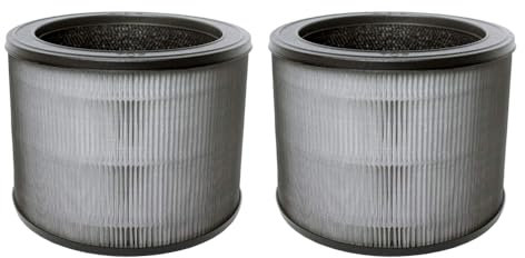 AllSpares Filtro de aire todo en uno O (2 unidades) para purificador de aire adecuado para Winix Zero Compact
