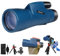Gosky Piper Monocular Telescope, 12x55 HD Monocular for Adult with BAK4 Prism & FMC Lens, Lightweight Monocular with Smartphone Adapter Suitable for Bird Watching Hunting (Blue)