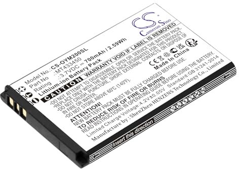 Cameron Sino Ersatz Akku für Olympia Classic Mini II PN:Olympia MT433450 700mAh / 2.59Wh