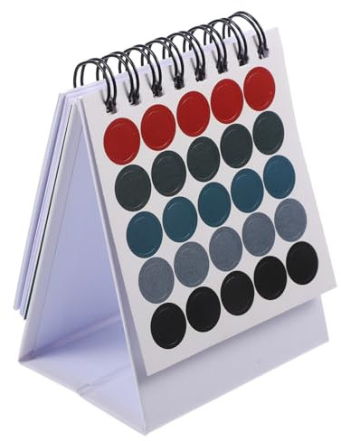 VILLFUL Tischkalender nach Jahr Kalender Fürs Büro Mini Monatskalender Dekorative Aufstellfunktion