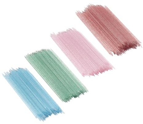 CRILSTYLEO 400 Piezas Ayudas para el arte de las uñas palos para cutículas de uñas cutícula quitar herramientas aspirador de uñas limpiador uñas palos de muestra de uñas equipo de uñas