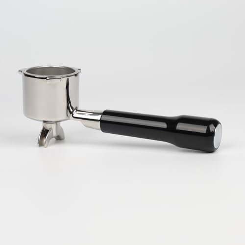 CAPFEI Siebträger 51mm Doppel Auslauf nur kompatibel mit Delonghi La Specialista EC9335/9665/9155/9355