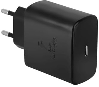 45W USB C Ladegerät Schnellladegerät für Samsung Galaxy S26 S25 S24 S23 | S22 S21 Plus FE Ultra S20 Plus, Z Fold 7 6 Z Flip 7 6 Note20 A56 A55 A54 A53 A35 A16 A15 A05s Tablet Netzteil Schwarz