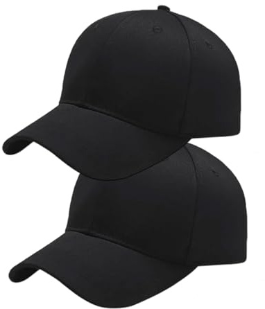Thapncow 2 Stück Baseball Cap Cap für Herren Damen,Baseballkappe,Unisex Kappe,Outdoor Running Freizeit,Freizeit Baseball Cap Herren und Damen