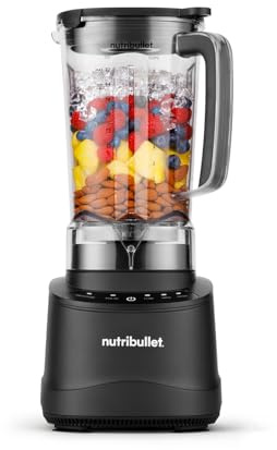 nutribullet Power Core Blender, 1200W Jug Blender with XL 2.1L Pitcher, 3 Speeds, Pulse and Automatic Smoothie Setting, Crushes Ice