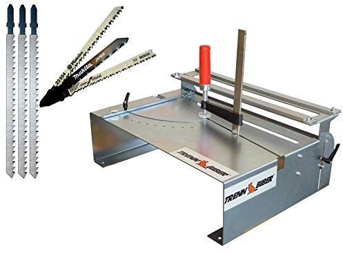 Bundle-Scie à onglet 014H + Bosch Makita + 3 lames de scie sauteuse – au lieu de scie circulaire