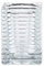 Sovie CANDLES Kerzenglas Cube Transparent - 7,5 x 9,5 cm - 1 Stück - Hochwertiges Glas für Sovie® Refill Kerzen - Dekorative Kerzenglas Hülle