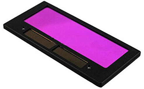 Powerful Tools Sombra solar de oscurecimiento automático para casco de soldadura, filtro horizontal de oscurecimiento automático, filtro de automatización de lente de máscara