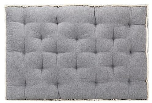 vidaXL Palettensofa Kissen Polster Auflage Palettenkissen Palettenpolster Palettenauflage Gartenkissen Sitzkissen Anthrazit 120x80x10cm