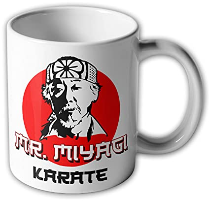 Mr Miyagi Karate Kid Japan Retro Mug 80s #36909
