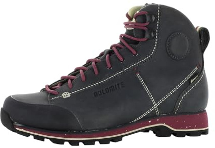 Dolomite Bottes Cinquantaquattro High FG Evo GTX, Chaussures de Montagne Femme, Gris Anthracite, 38 EU