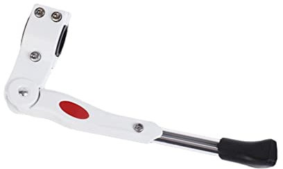 BVAMOS Verstellbare Mountainbike -Fußrungen -Seitenständer kompatibel mit MTB Fahrradfahrrad -Fahrrad -Fahrradzubehör (Color : White)