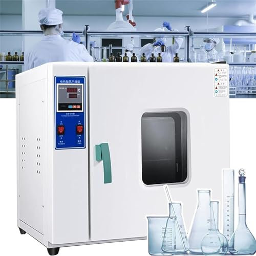 JINTAOMA Trockenofen Mit Konstanter Temperatur, Vakuumtrockenofen, Schnelltrocknungsofen, Mit Temperaturregelung 50 °C Bis 300 °C, Intelligenter Digitalanzeige + Genauer Temperaturregelung,43L