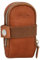 Gusti Satteltasche Leder- UDO B. Schlauchtasche mit wasserfestem Fahrradtasche für Werkzeug Ledertasche Vintage Braun Leder