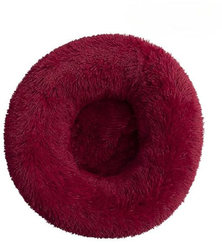 SWZEC hundeliebling Kuscheliges Hundebett Wolke 7 - das Original (80CM,Rot)