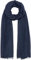 Caspar SC529 Damen Sommer Schal aus weicher Bambusfaser unifarben, Farbe:dunkelblau