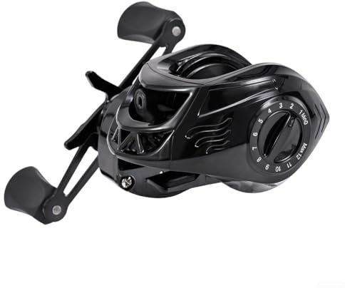 FACULX Baitcast-Rolle, Hochleistungs-Baitcast-Angelrolle, 7 21 Übersetzung, max. Zugkraft 5,4 kg (linke Hand)