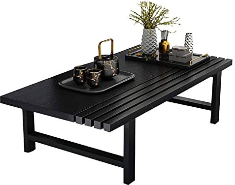 Japanischer Bodentisch, rustikaler Couch-Teetisch aus Holz, zum Sitzen auf dem Boden, Kotatsu, Esstisch, Tatami, niedriger Tisch