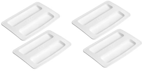 PRETYZOOM 4pcs Toaster Dust Cover Slice Toaster Lid Wide Slot Breakfast Maker Cover Silicone Material Protective Kitchen Gadgets