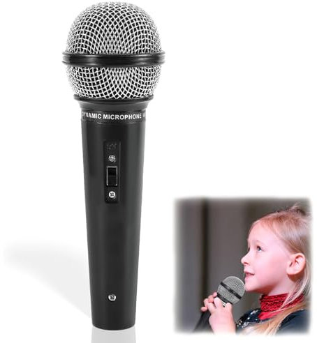 YREYBN Toy Microphone,Microphone For Kids,Fake Microphonetoy,Kids Pretend Plastic Model Karaoke Equipment Play Stage Props For Supplies Favors Performance