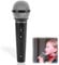 YREYBN Toy Microphone,Microphone For Kids,Fake Microphonetoy,Kids Pretend Plastic Model Karaoke Equipment Play Stage Props For Supplies Favors Performance