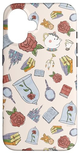 Disney Beauty and The Beast Enchanted Castle Print Case for iPhone 16