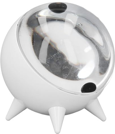 Cuifati Ferrofluid-Lautsprecher-Sound-Visualizer, Magnetischer Fluid-Sound-Pickup mit Musikrhythmus, Tanzender Ferrofluid-Symbiont in Einer Flasche, Visuelles Desktop-Ornament für